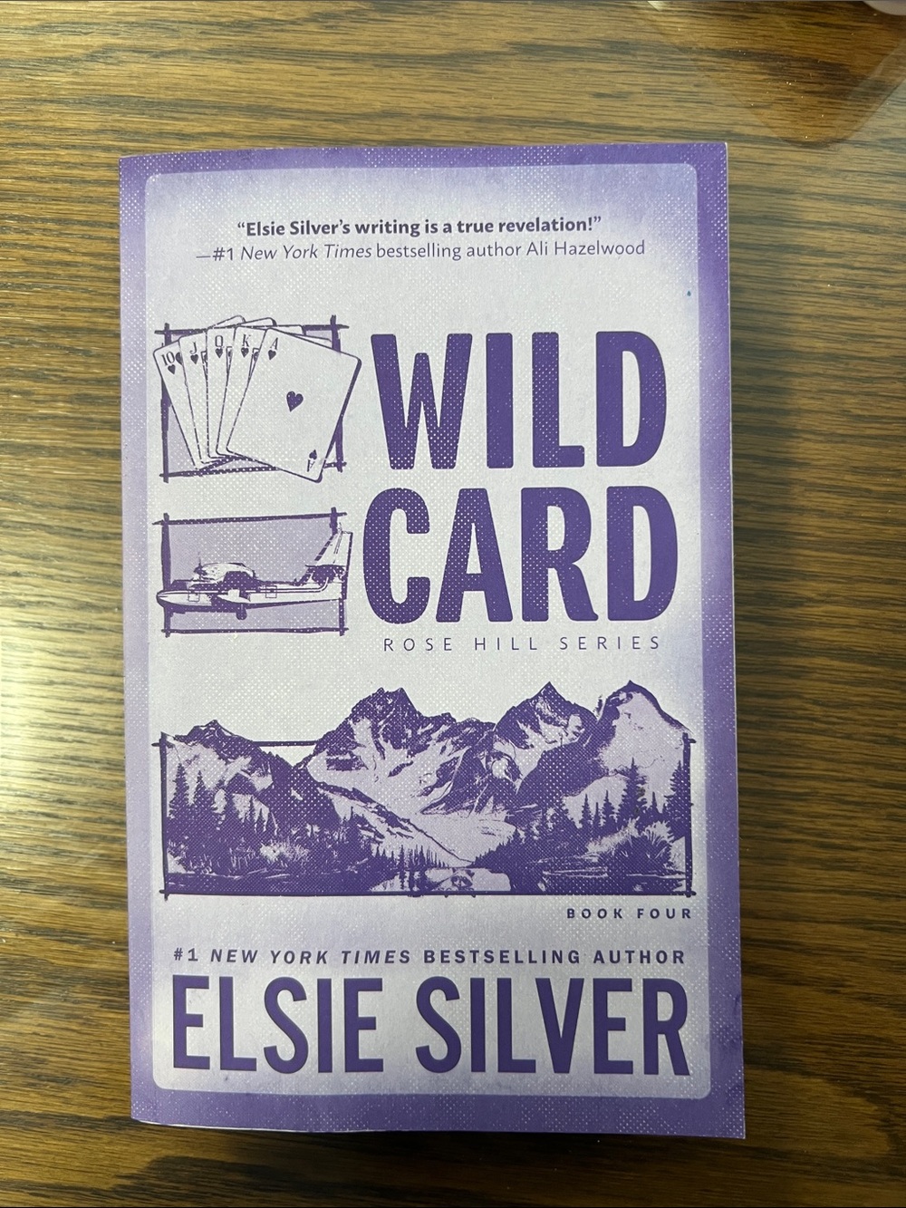 Wild Card by Elsie Silver — Purple Paperback